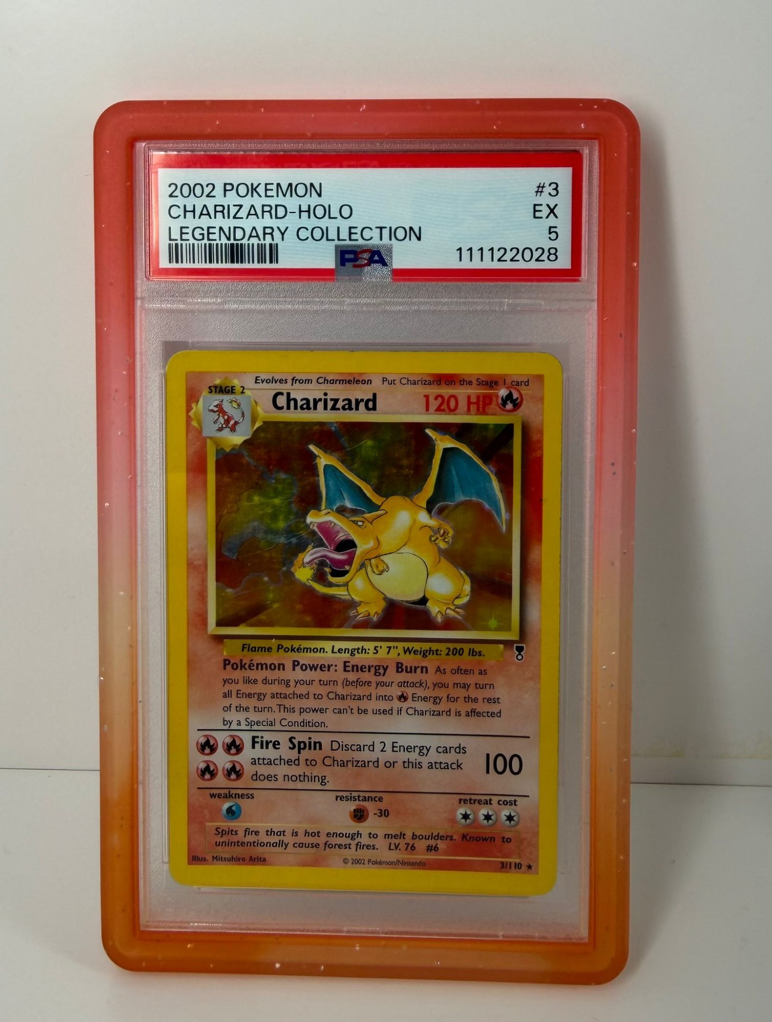 PSA 5 Charizard Legendary Collection